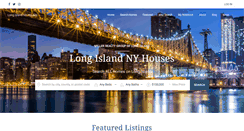 Desktop Screenshot of longislandnyhouses.com
